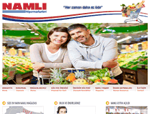 Tablet Screenshot of namli.com.tr